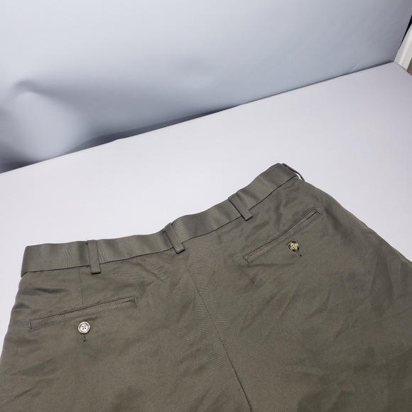 Roundtree and yorke easy care green mens shorts size 36 - Picture 4 of 9